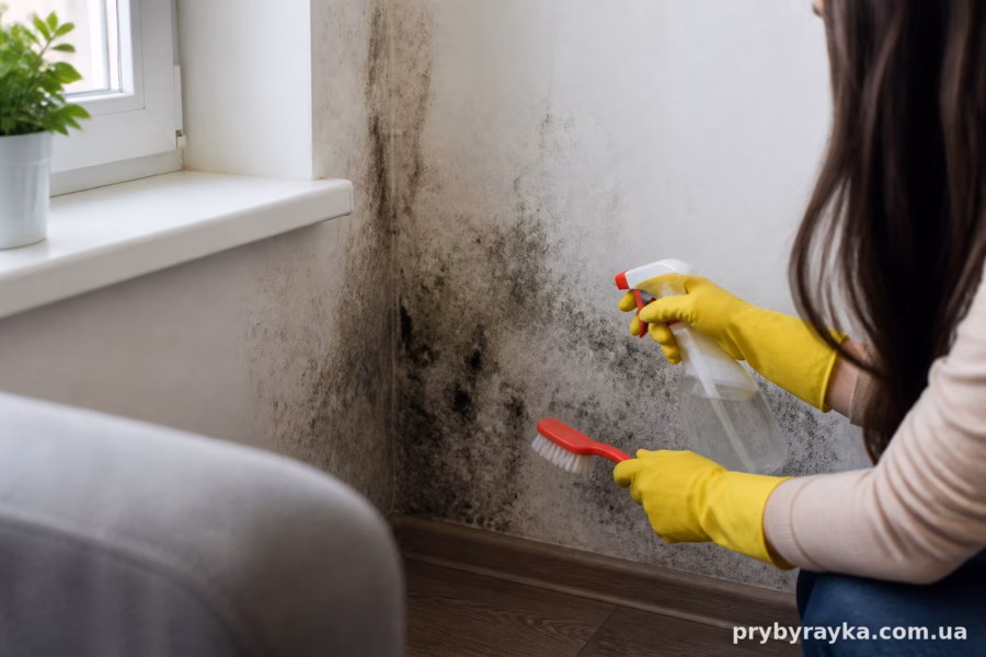 Як вивести цвіль на шпалерах і чи можна це зробити без заміни покриття